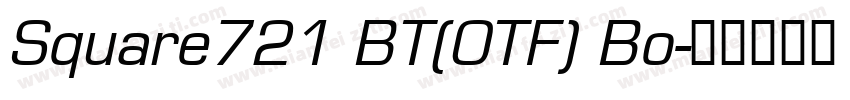 Square721 BT(OTF) Bo字体转换
